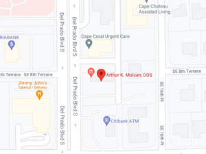 Map To Dr. Molzan DDS